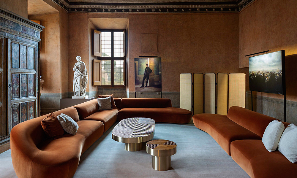 Fendi restaura los interiores de Villa Medici