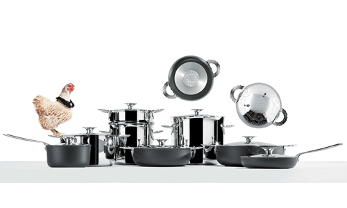Batería de cocina Dressed por Marcel Wanders, The Best in design, Alberto Alessi, diseñador