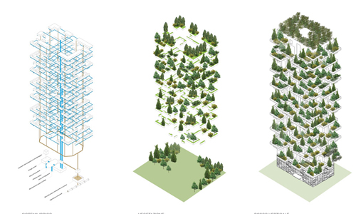 Estructura Bosco Verticale, The Best in design, Stefano Boeri, diseñador