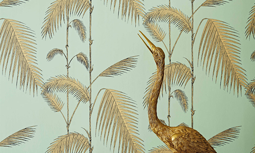 Palm Leaves Wallpaper de la colección Icons de Cole & Son