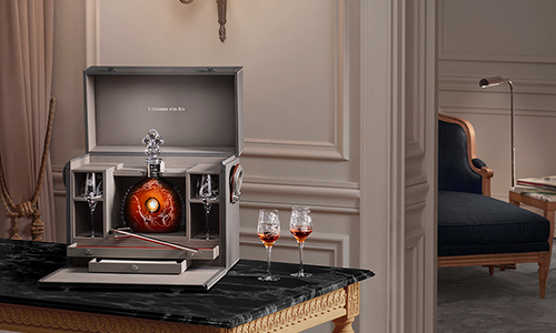 El baúl de viaje de coñac de Louis XIII