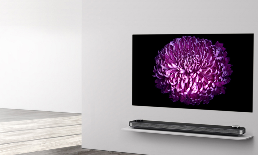 LG signature oled tv W