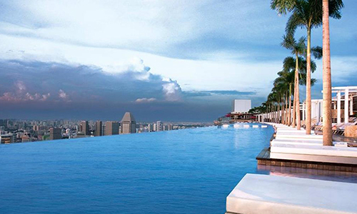 Piscina del Marina Bay Sands