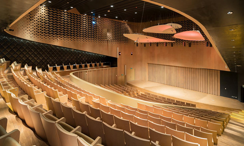 Centro Nacional de las Artes Escénicas en Taiwán diseñado por Mecanoo Architects