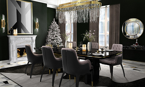Formas de reinventar los espacios interiores esta Navidad.