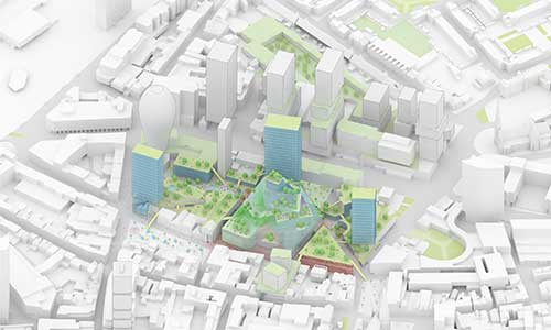 The Hill Quarter & The Music Mountain | MVRDV.