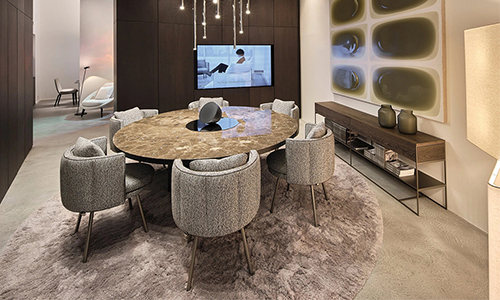 Minotti inaugura nueva tienda insignia en Praga.