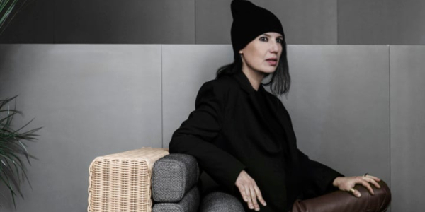 Elisa Ossino diseñó su primera colección de muebles outdoor para Molteni&C.