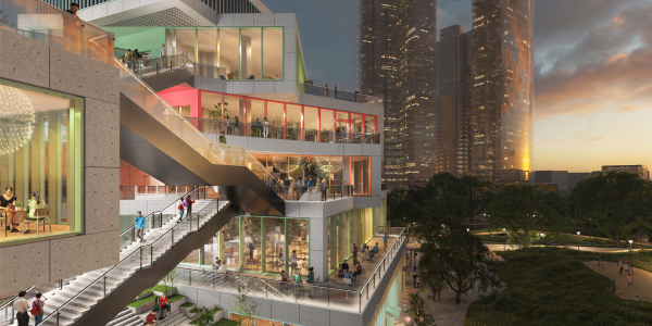 LuLa Light Mall, un nuevo horizonte para las compras al aire libre en Chengdu.