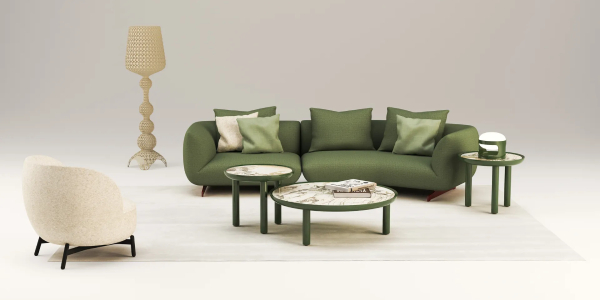 Kartell y el sofá como arquitectura en el hogar.