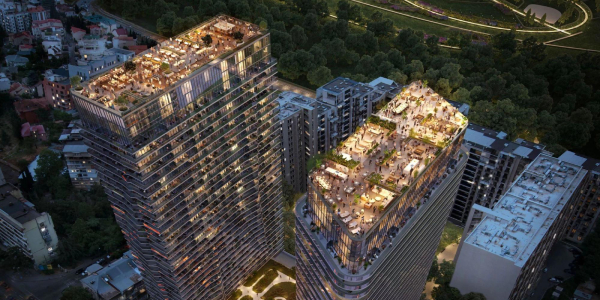Tbilisi apuesta por la verticalidad de gran escala.