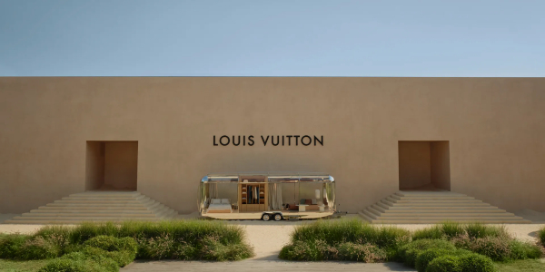 Louis Vuitton convierte su pasarela en una ola de 10 metros.